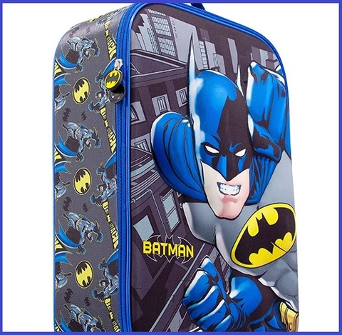 Valigia Per Bambini Di Batman Multicolore