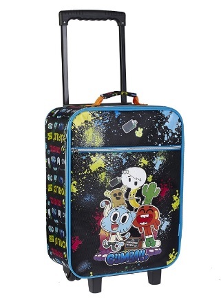 Valigia trolley per bambini morbida gumball