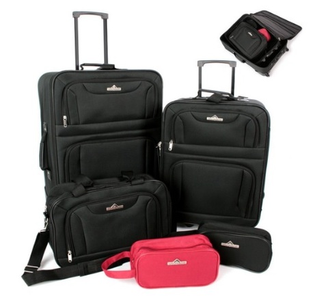 Set 5 Valigie Varie Dimensioni Per Viaggiare