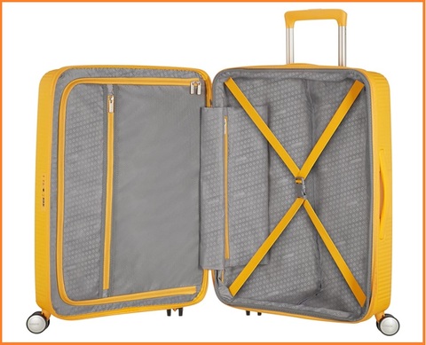 Valigia Gialla Rigida American Tourister