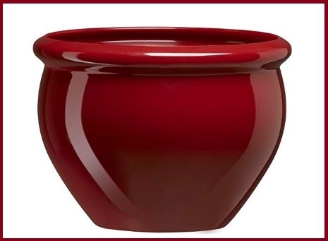 Vaso da interno rosso