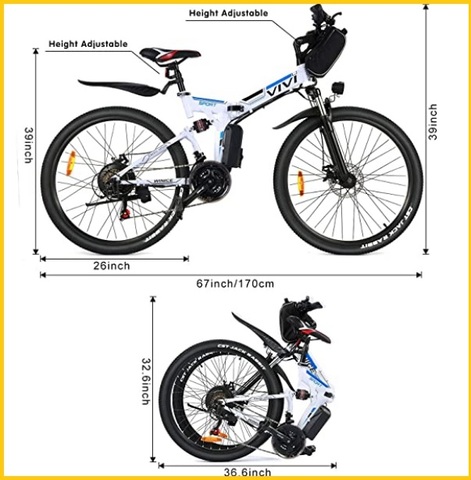 Bicicletta Elettrica Per La Montagna Shimano