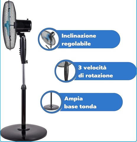 Ventilatore Piantana Silenzioso