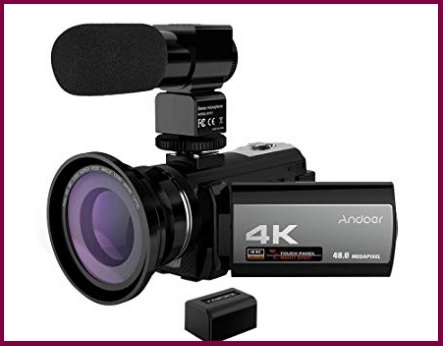 Videocamera andoer 4k