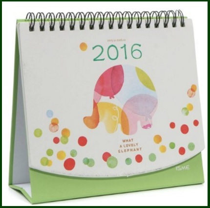 Calendario agenda da tavolo | Grandi Sconti | Calendari - Tovagliette personalizzate