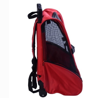 Zaino trolley con ruote per trasportare animali domestici