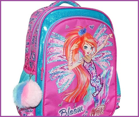 Zaino scuola ragazza elementare delle winx