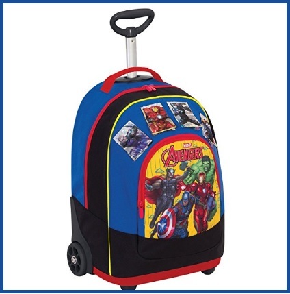 Zaino scuola avengers trolley