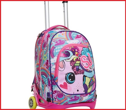 Zaino Scuola Bambina Trolley