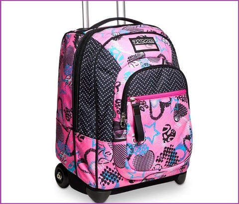 Zaino scuola ragazza trolley